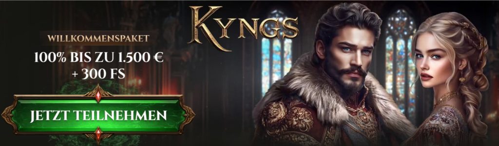 Kyngs casino banner